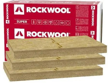Мінеральна вата ROCKWOOL FRONTROCK SUPER 80 мм для утеплення фасаду