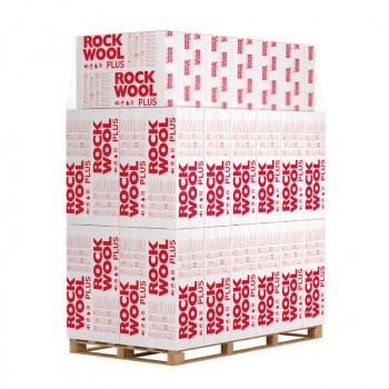 ROCKWOOL Rockmin PLUS 100 мм мінвата для утеплення даху Роквул