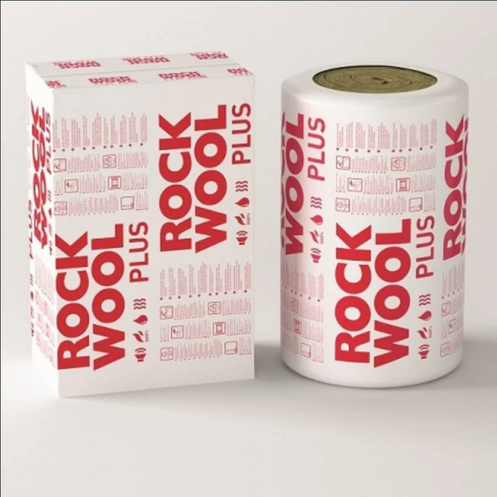 Минеральная вата ROCKWOOL Rockmin PLUS 150 мм каменная вата Роквул